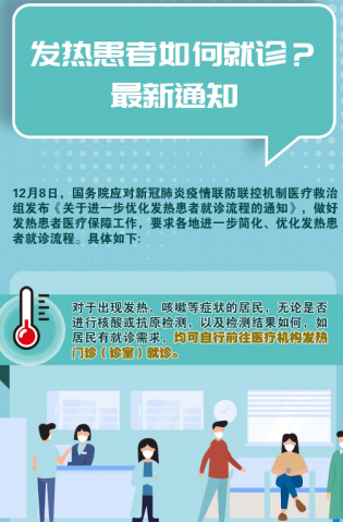 發(fā)熱患者如何就診？最新通知